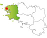 situation de Ploudalmzeau