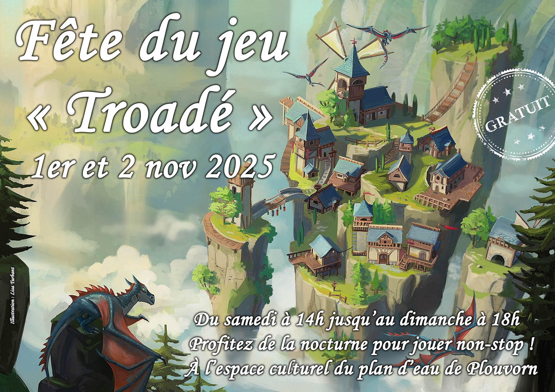 Fte du jeu "Troad" Plouvorn